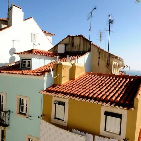 Charming Duplex At Alfama Lägenhet